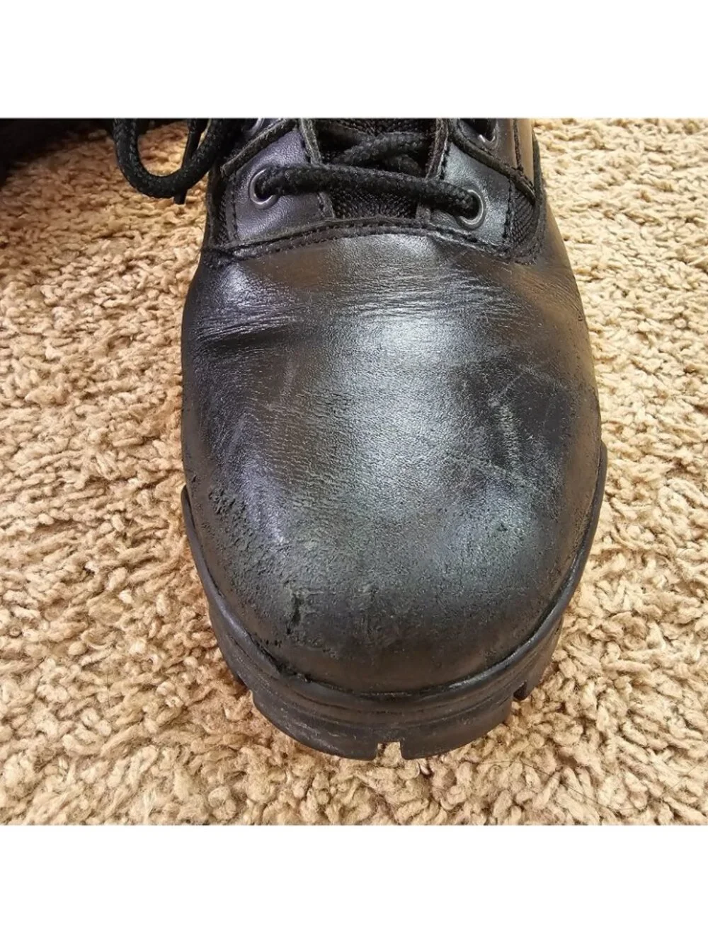Thorogood Tactical Work Boots Mens 12 Black Leather 834-6086 6
